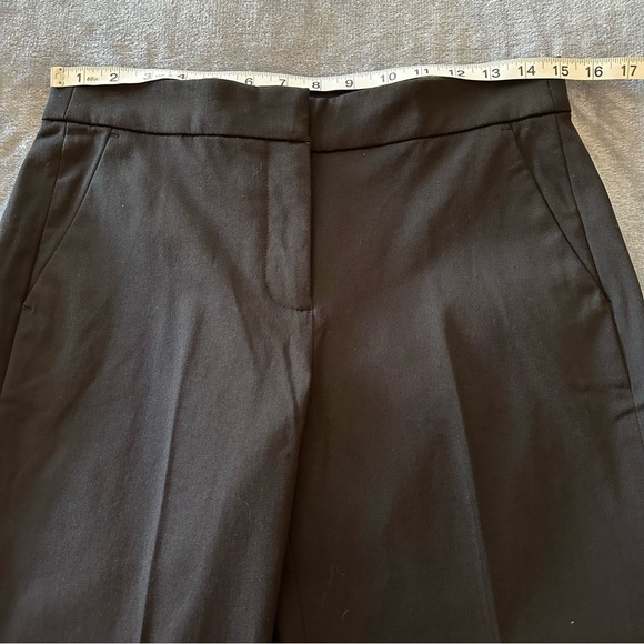 NWT J.Crew Preppy Classic slim cropped pant in four-season stretch Black Size 8P - Picture 5 of 12